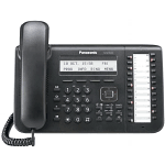 Panasonic KX-DT543 B | Standardní digitální systémový telefon pro ústředny Panasonic | Displej 3x24 znaků, port DXDP, 24 tlačítek programovatelných