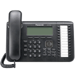 Panasonic KX-DT546 B | Manažérský digitální systémový telefon pro ústředny Panasonic | Displej 6x24 znaků, port DXDP, 24 tlačítek programovatelných