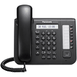 Panasonic KX-NT551 B | Základní IP systémový telefon pro ústředny Panasonic | Černobílý displej 16 znaků, 2 porty GLAN, 8 tlačítek programovatelných