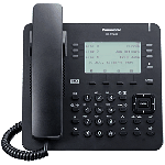 Panasonic KX-NT630 B | Manažérský IP systémový telefon pro ůstředny Panasonic | Černobílý displej, 2 porty GLAN, 4x6 tlačítek programovatelných