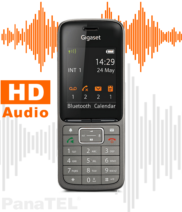 HD audio Gigaset SL750H PRO s HD kvalitou hlasu