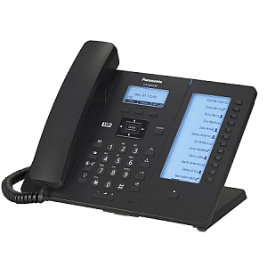 IP telefon Panasonic KX-HDV230-NEB je kvalitní a spolehlivý IP telefonem s programovatelnými klávesami.