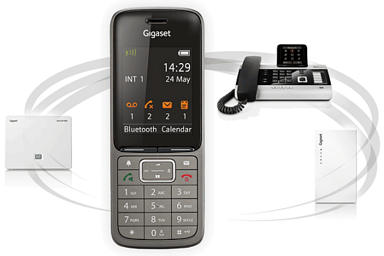Kompatibilní vysílače DECT pro telefon Gigaset SL750H