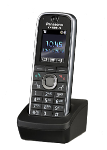KX-UDT121 | KX-UDT121CE
● Manažérský bezdrátový telefon
● Elegantně čistý design
● Vibrační vyzvánění
● Bluetooth pro HF
● Nabíjení za 3 hodiny
● až 200h stand-by režimu
● až 13h hovorového času