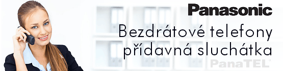 Přídavná sluchátka pro bezdrátové telefony Panasonic a Gigaset nahradí malou bezdrátovou telefonní ústřednu.